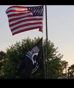 POW MIA Flag by USA Flag Co. is 100% American Made: The BEST 3x5 Outdoor POW-MIA Flags, Made in the United States of America 25 61HmWhVtluL