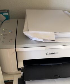 Canon PIXMA MG3620 Wireless All-in-One Color Inkjet Printer with Mobile and Tablet Printing, White 18 61HnCaEdJzL