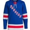 adidas New York Rangers Primegreen Authentic Home Men's Jersey X-Large Blue 10 61Hnl3S EL