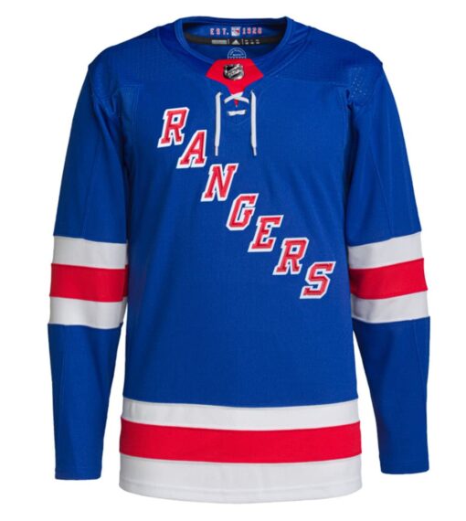 adidas New York Rangers Primegreen Authentic Home Men's Jersey X-Large Blue