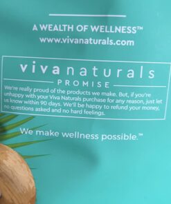 Viva Naturals Organic Coconut Flour (4 lbs) - Gluten Free Flour Substitute for Keto, Paleo and Vegan Baking, Low Fat and Fiber-Rich Coconut Baking Flour, Non-GMO, Unbleached and Unrefined, 1.81 kg 42 61HoiwEEkJL