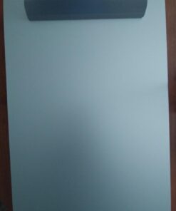 Amazon Basics Metal Clipboard with 2 Compartments and Interior 250 Sheet Paper Storage, 14.09 x 9.21 x 2.6 Inches, letter size, Silver 41 61Hpga3WSfL