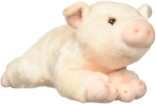 Aurora® Adorable Miyoni® Pig Stuffed Animal - Lifelike Detail - Cherished Companionship - Pink 11 Inches