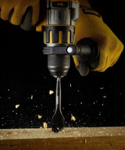 DEWALT Drill Bit, Spade, 1-1/8 Inch x 6 Inch (DW1583) 1-1/8-Inch 10 61HsFMUX9JS