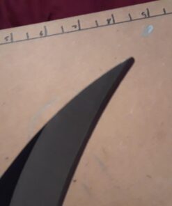 Dark Twin Blade Knife - Double Edge Folding Pocket with clip, 11" Stainless Steel Two Sharp Cut (Black) Black 54 61HsfryQM9L