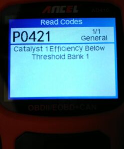 ANCEL AD410 Enhanced OBD II Vehicle Code Reader Automotive OBD2 Scanner Auto Check Engine Light Scan Tool (Black/Yellow) 46 61HsiU9mHIL