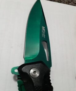 MTECH USA MT-A705 Series – Spring Assisted Folding Knife, Pocket Clip, Tactical, EDC, Self Defense Black/Gold 4.5-inch closed 48 61Ht0NDnSIL