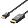Rankie Mini DisplayPort (Mini DP) to HDMI Cable, 4K Ready, 6 Feet 42 61Hunurn0bL
