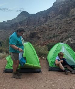 yodo Lightweight 2 Person Camping Backpacking Tent with Carry Bag, Multi Small package -Green 37 61HvaB6J3nL