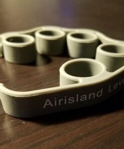 Airisland Finger Stretcher Hand Resistance Bands Hand Extensor Exerciser Finger Grip Strengthener Strength Trainer Gripper Set for Arthritis Carpal Tunnel Exercise Guitar and Rock Climbing 3pcs 23 61HwqX7o3wL