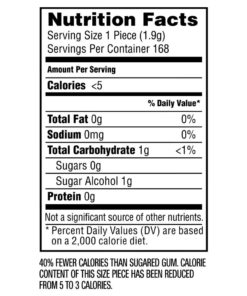 ORBIT Bubblemint Sugar Free Chewing Gum, 12 Packs of 14-Pieces (168 Total Pieces) 13 61HwtZJa8BL