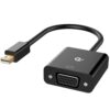 Rankie Mini DisplayPort (Mini DP) to VGA Adapter, Gold Plated 1080P Thunderbolt Port Compatible Converter, Black 16 61Hwv4EkxZL