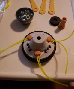 Pivotrim Rino Tuff Universal Hybrid String and Bladed Trimmer Head Replacement,Black 10 61HyAUFdjYL