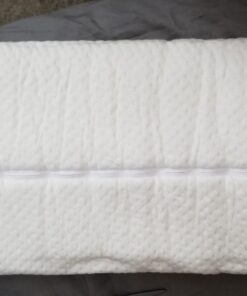 Cushy Form Bolster Pillow for Lumbar and Leg Support - 20.5 x 8 x 4.5 Inches Half Moon Memory Foam Cushion for Stomach, Back & Side Sleepers - Roll Pillows for Back and Neck w/Washable Cover Semi Roll - 4.5" 66 61HzNefXZSL 3