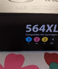 Smart Ink Compatible Ink Cartridge Replacement for HP 564 XL 564XL High Yield 10 Combo Pack (4 Black & 2 C/M/Y) for DeskJet 3520 3522 Photosmart 7520 6520 5520 7525 5514 7510 OfficeJet 4620 Printers 44 61I0Hu1icYL
