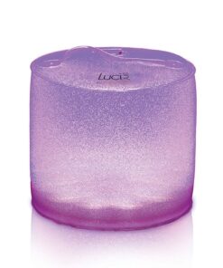 MPOWERD Luci Color Essence: Solar Inflatable Light with 8 Colors + Color Cycle to Set The Mood, Last 8 Hours, Matte Finish, No Batteries Needed, Waterproof Older Model 15 61I2 PoNl7L