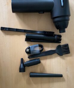 Compressed air Duster - 100000RPM Adjustable Electric Air Duster, Rechargeable 8000mAh Cordless for Dust Off/Cleaning Computer Electronics/Inflating Pool Toys, Replace Air Can/Pump 35 61I2LOzE3TL