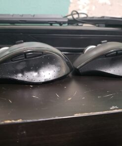 Logitech M705 Marathon Wireless Mouse, 2.4 GHz USB Unifying Receiver, 1000 DPI, 5-Programmable Buttons, 3-Year Battery, Compatible with PC, Mac, Laptop, Chromebook - Black 42 61I2PgnxfLL