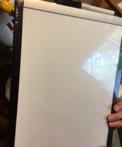 Amazon Basics Small Dry Erase Whiteboard, Magnetic White Board with Marker and Magnets - 8.5" x 11", Plastic/Aluminum Frame 8.5"x11" 36 61I2nDRxvL