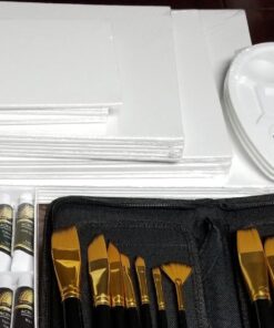 US Art Supply Multi-Pack 6-Ea of 5 x 7, 8 x 10, 9 x 12, 11 x 14 inch. Professional Quality Medium Artist Canvas Panel Assortment Pack (24 Total Panels) 42 61I39Cskg4L