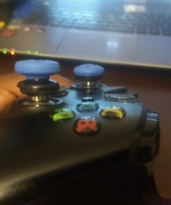 KontrolFreek FPS Freek Edge for Xbox One and Xbox Series X Controller | Performance Thumbsticks | 1 High-Rise Convex, 1 Low-Rise Convex | Blue 30 61I3TbHGU4L