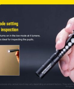 EdisonBright Nitecore MT06MD 180 Lumen Pen-Type LED Flashlight with 2 X AAA Batteries Bundle for Medical Professionals 20 61I5n4C0MZL