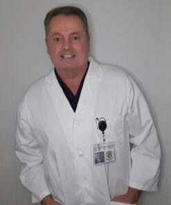 NY Threads Professional Lab Coat for Men, Full Sleeve Poly Cotton Long Medical Coat White Large 25 61I6LkQ7u6L