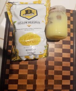 Beesworks Yellow Beeswax Pellets (1 lb) | 100% Pure, Cosmetic Grade, Triple-Filtered Beeswax for DIY Skin Care, Lip Balm, Lotion, and Candle Making 1 Pound (Pack of 1) 36 61I7ZGYw6tL