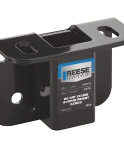 Reese Towpower 81378 Class II Step Bumper Receiver Hitch, Black 8 61I8bfqD32L