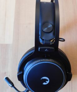 GAMEPOWER Warlord RGB Gaming Headset - 7.1 Virtual Surround Sound, Wired Headphones with 50MM Drivers, Noise Cancelling Mic for PC, PS4, PS5 - Ideal for Gamers, Black Head Set 23 61I9Nu7l25L