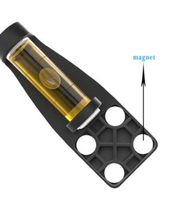 GHHJX Scope level, Scope Mounting Kit,Professional Magnetic Scope Leveling Tool ,Set of 2 (Cylinder) Small 11 61I9YInifoL