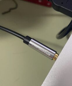 Amazon Basics 3.5mm Aux Audio Cable for Stereo Speaker or Subwoofer with Gold-Plated Plugs, 4 Foot, Black 1 Pack 4 ft (1.2 m) 33 61IBIzapCaL