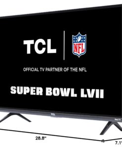 TCL 32-inch 1080p Roku Smart LED TV - 32S327, 2019 Model TV 32S327 37 61ICkNSZvwL