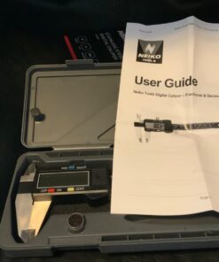 NEIKO 01407A Electronic Digital Caliper | 0-6 Inches | Stainless Steel Construction with Large LCD Screen | Quick Change Button for Inch/Fraction/Millimeter Conversions 6 Inch 38 61ICkxpdLmL