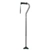 Hugo Mobility 731-858 Adjustable Offset Quadpod Walking Cane with Ultra Stable Cane Tip, Smoke 1 Count (Pack of 1) 38 61IDbUmcAgL