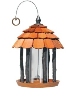 Perky-Pet Wood Gazebo Feeder 50129, 2 lb capacity