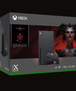 Microsoft Xbox Series X Diablo IV Bundle - Includes Xbox Wireless Controller - Up to 120 frames per second - 16GB RAM 1TB SSD - Experience True 4K Gaming - Comes with Digital Copy for Diablo IV Xbox Series X - Diablo IV Bundle Console Only 19 61IF7FxCpZL
