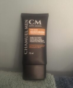 CHAMUEL MEN Anti Aging Daily Aftershave for Men - All Natural Mens Face Cream and Moisturizer with Argan, Shea & Aloe Facial Fuel for Sensitive, Dry, Oily or Combo Skin, 2.6 oz 14 61IFZf6VTML