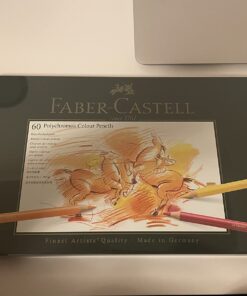 Faber-Castel 110060 Polychromos Colored Pencil Set In Metal Tin, 60 Pieces 60 Count (Pack of 1) 22 61IFlNOIuL