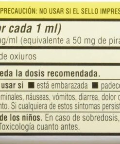 REESE'S PINWORM Medicine Liquid for Entire Family, Full Prescription Strength, 2 Oz 2 Fl Oz (Pack of 1) 21 61IIBHQKh2L