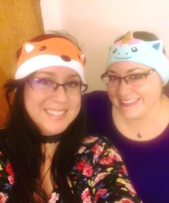 CozyPhones Kids Headphones, Headband Earphones for Children, Baby, & Toddlers 1-3. Stretchy & Comfy for Home, Plane & Car Travel Accessories - Mystic Unicorn Blue 36 61IJEQYRsRL