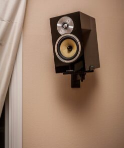 VideoSecu One Pair of Side Clamping Bookshelf Speaker Mounting Bracket with Swivel and Tilt for Large Surrounding Sound Speakers MS56B 3LH 55 61IKOehmw5L