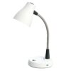 Verilux Tazza Natural Spectrum Desk Lamp, Adjustable EasyFlex Gooseneck, in-Base USB Charging Port, 2 Prong Outlet 13 61IKhGrfaL