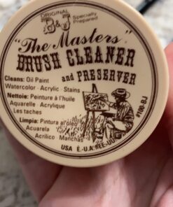 The Masters Brush Cleaner & Preserver 1 Ounce (Pack of 1) 35 61ILbVhGHmL
