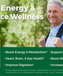 NATURELO One Daily Multivitamin for Men 50+ - with Vitamins & Minerals + Organic Whole Foods - Supplement to Boost Energy, General Health - Non-GMO - 60 Capsules - 2 Month Supply 60 Count (Pack of 1) 17 61IMT8XeoeL