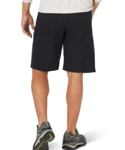 Wrangler Authentics Men's Performance Comfort Flex Cargo Short 42 Black 6 61INKIeetPL 1