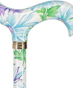 Royal RC Canes Walking Sticks for Men and Women - Stylish Designer Fashionable Adjustable Derby Canes - Lightweight Aluminum Cool Walking Stick - Portable 5-Level Height Folding Walking Canes Heavenly Gardens Attractive 8 61IOdiPpHZL