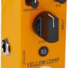 MOOER Acoustic Guitar Effect Pedal, 2.25 x 4.25 x 1.75 (Yellow Comp) 12 61IPCTYm89L