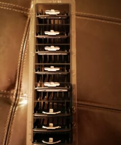 Wahl Professional Premium Black Cutting Guides #3171-500 - 1/8" to 1" - Fits All Full Size Wahl Clippers (Excludes Detachable Blade Clippers) 8 Pack 41 61IPxw47L