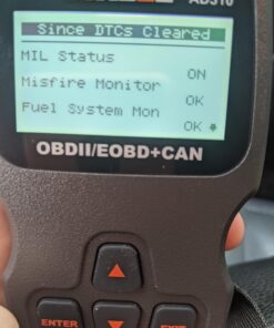 ANCEL AD310 Classic Enhanced Universal OBD II Scanner Car Engine Fault Code Reader CAN Diagnostic Scan Tool-Black 39 61IS2282XjL